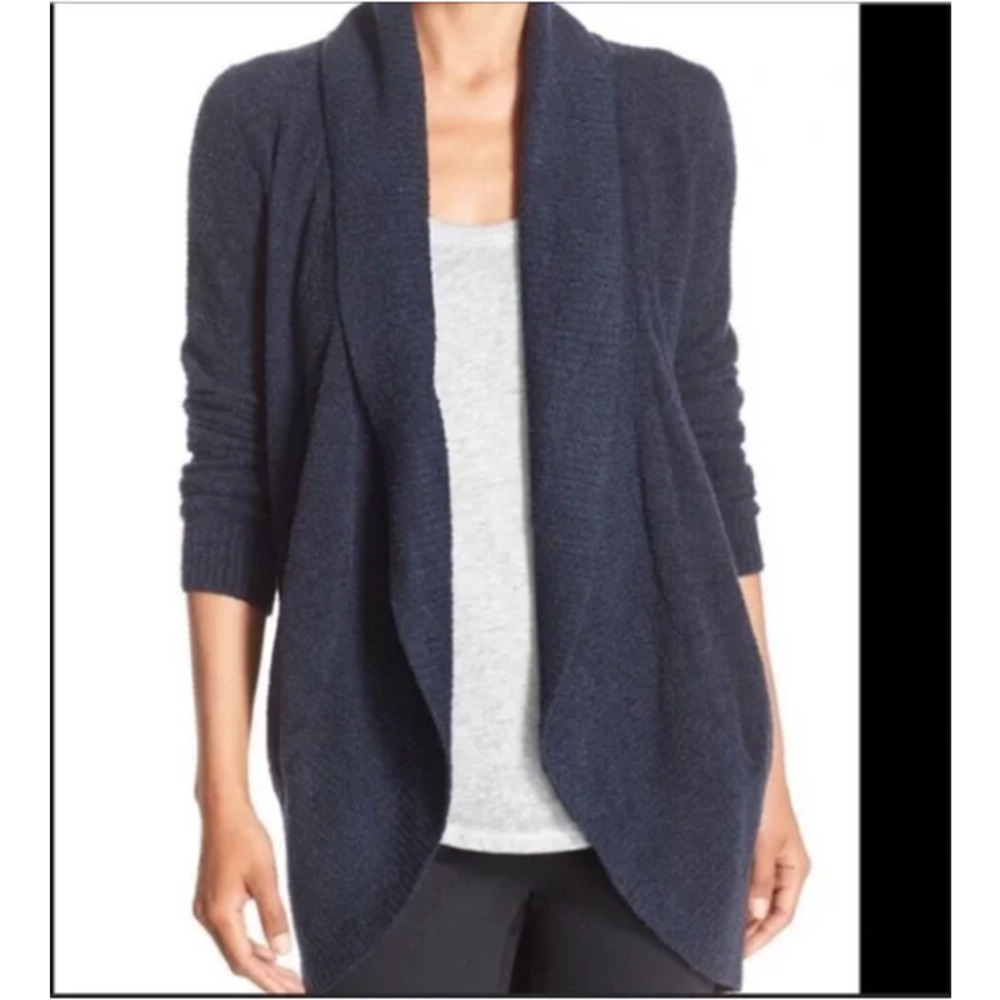 Barefoot Dreams Cozy Chic Lite Open Front Circle Cardigan Size Medium